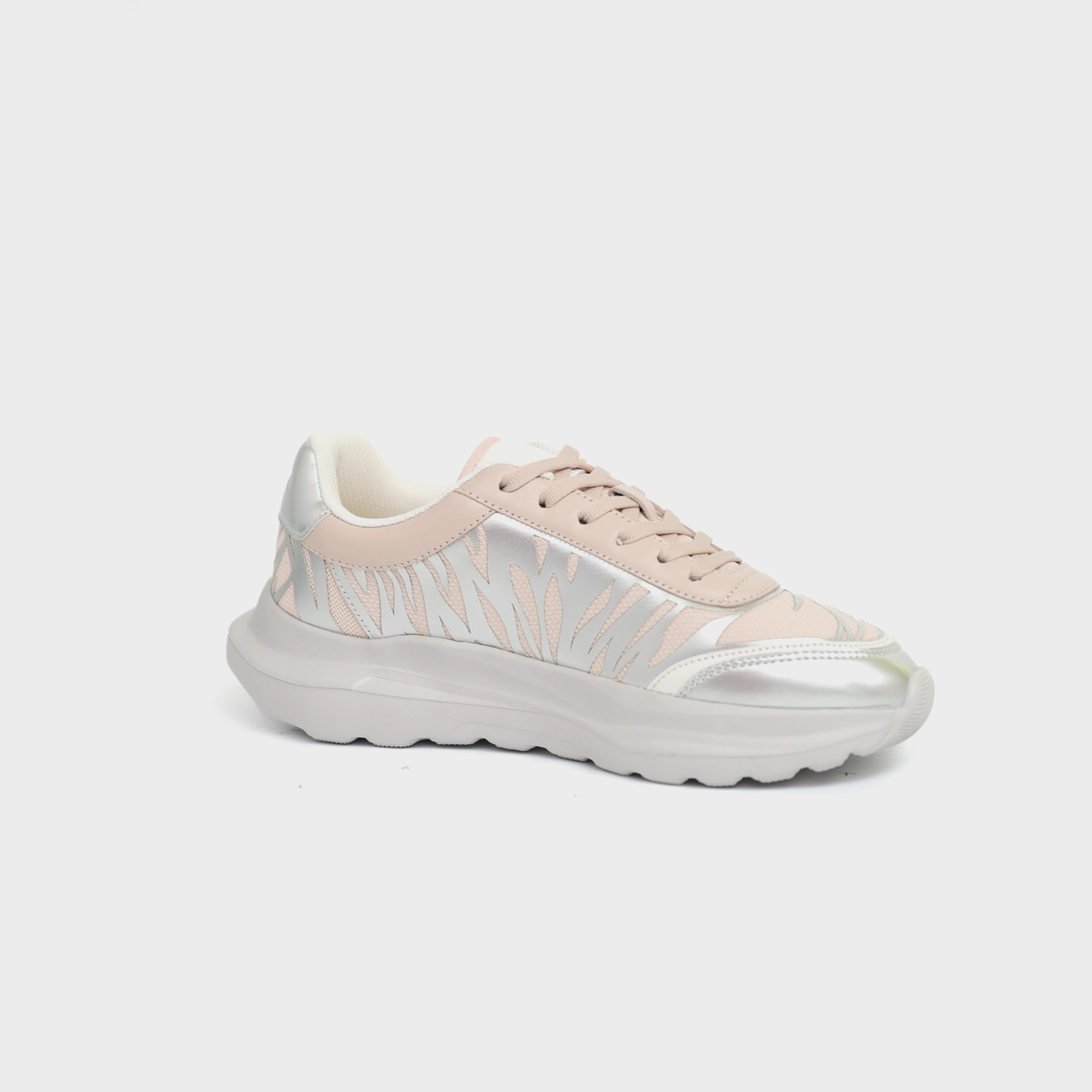 Silver/Pink