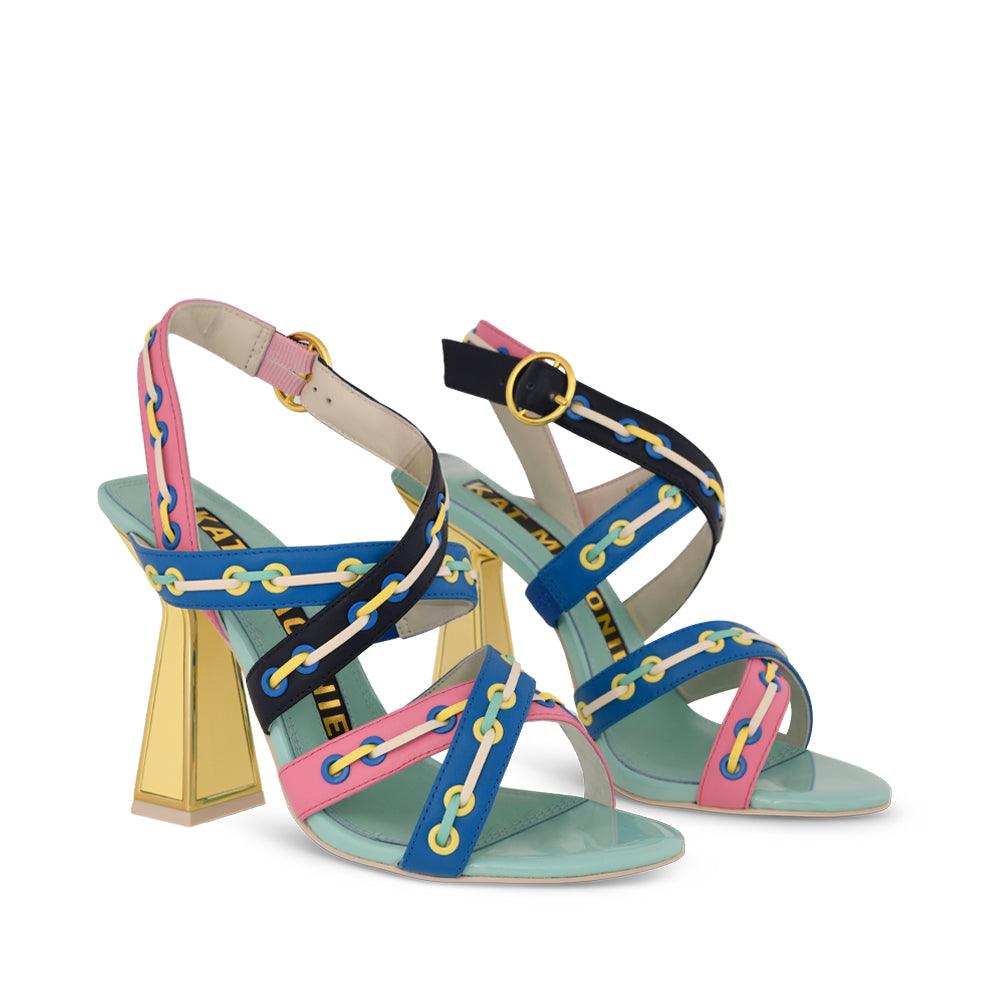Toro Hourglass Heel Sandals* - Kat Maconie