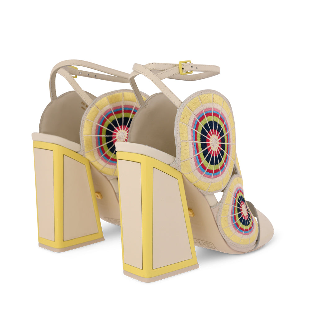 Frida Kicker Heel Sandals* - Kat Maconie