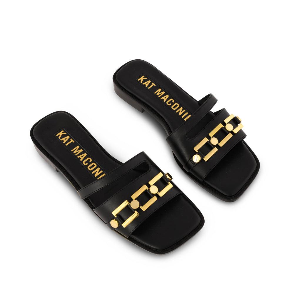Loa Flat Sandals* - Kat Maconie