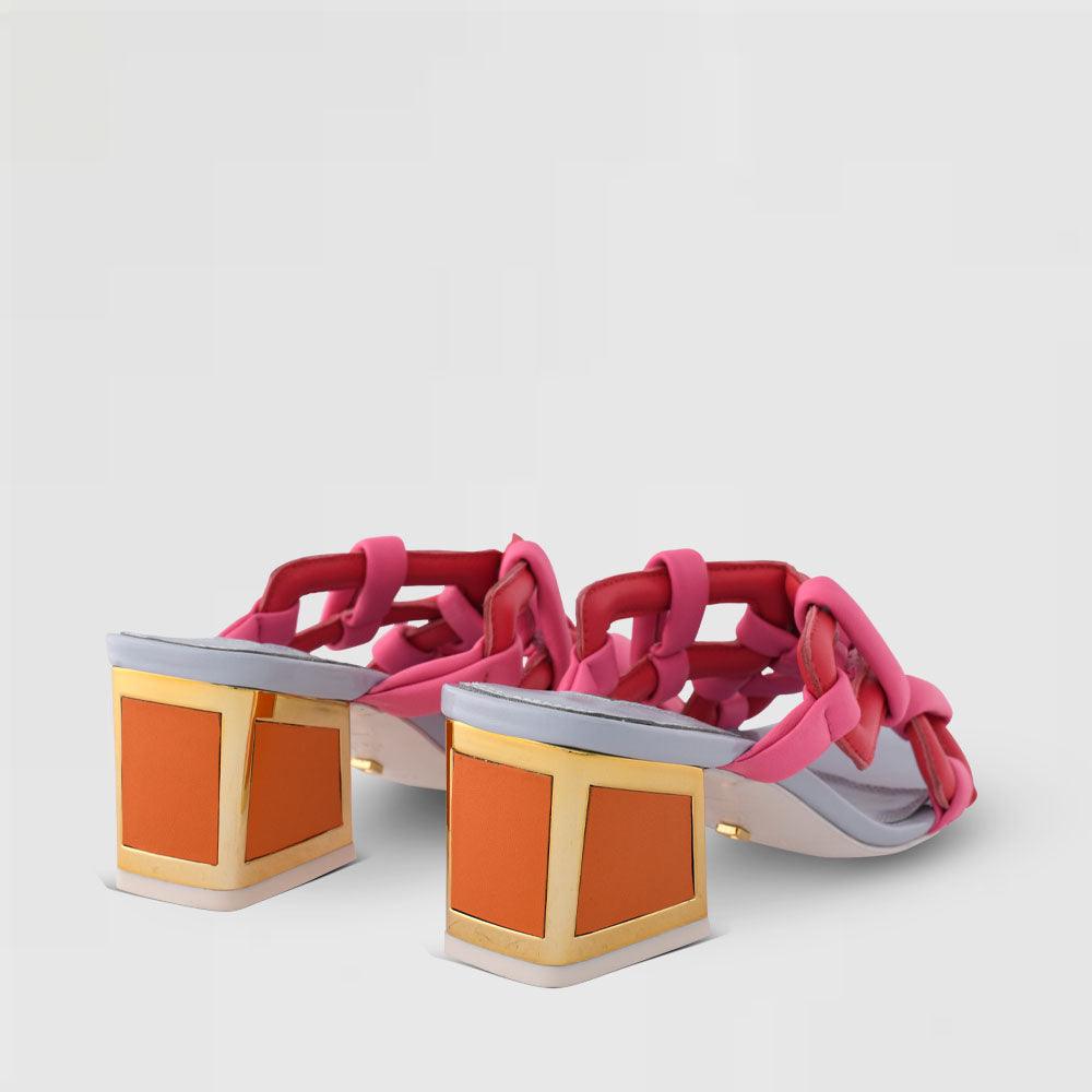 Madi Kicker Heel Sandals - Kat Maconie