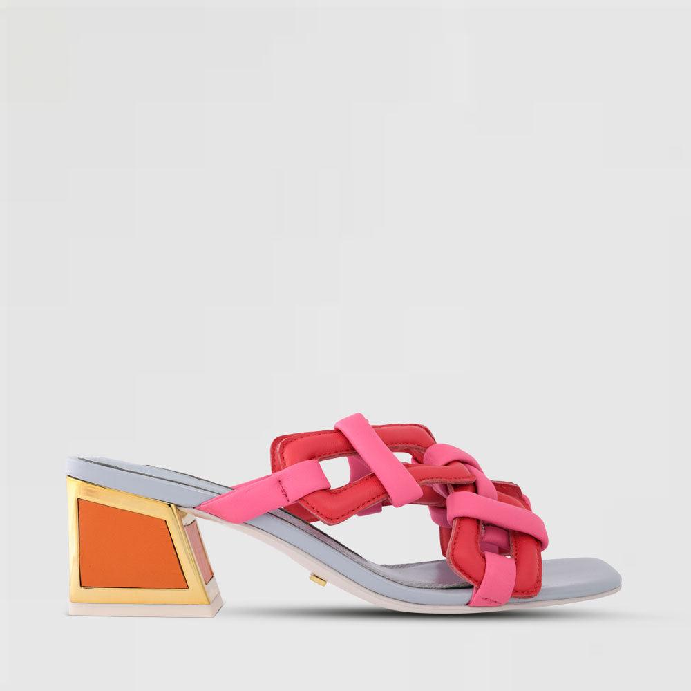 Madi Kicker Heel Sandals - Kat Maconie