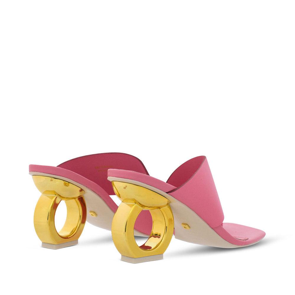 Sigrid Chain Heel Sandals* - Kat Maconie