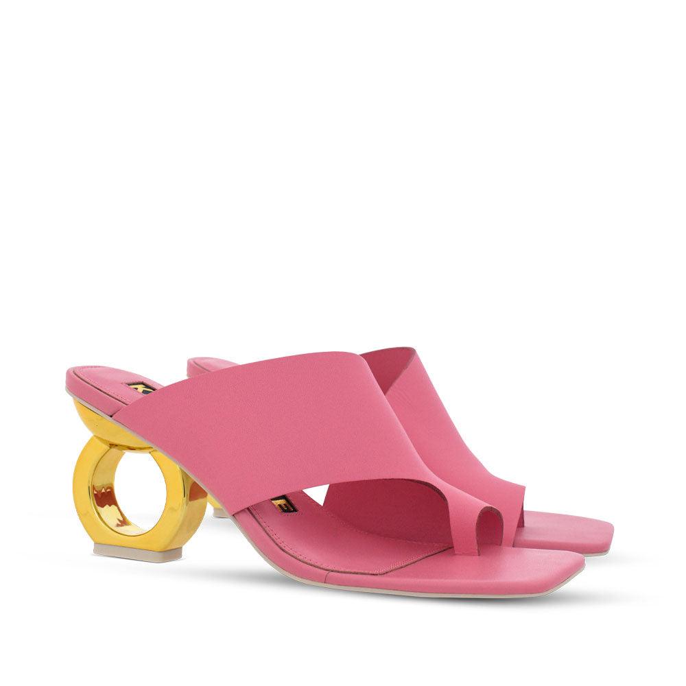 Sigrid Chain Heel Sandals* - Kat Maconie