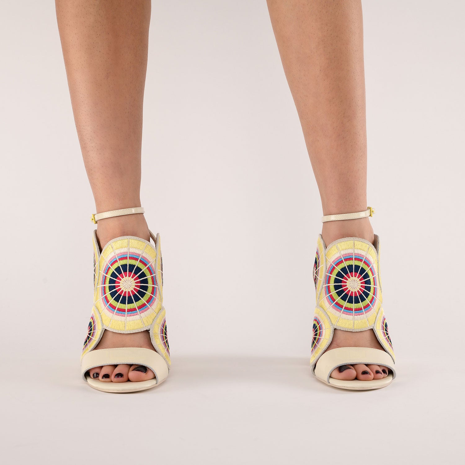Frida Kicker Heel Sandals* - Kat Maconie