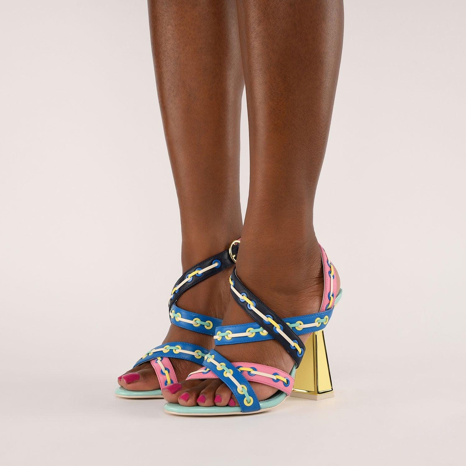 Toro Hourglass Heel Sandals* - Kat Maconie