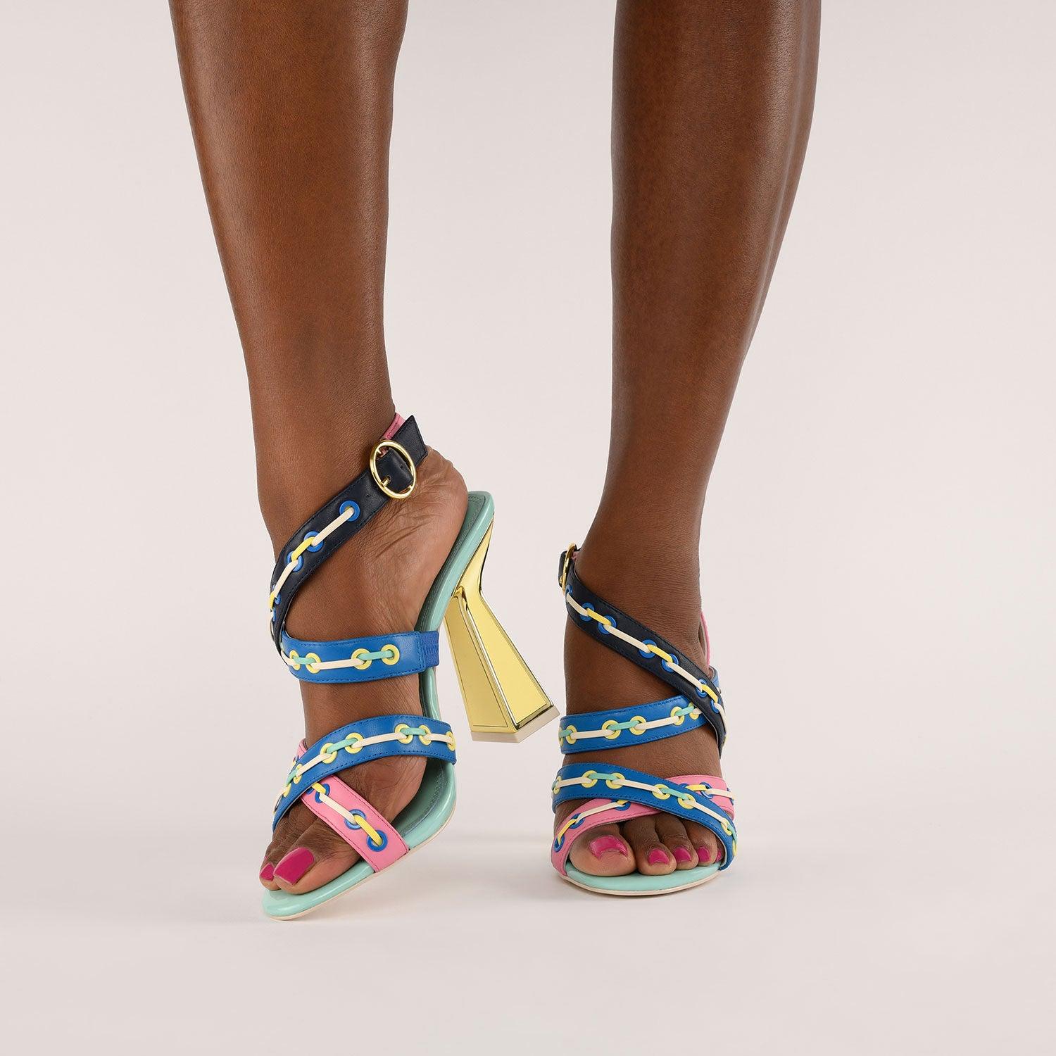 Toro Hourglass Heel Sandals* - Kat Maconie