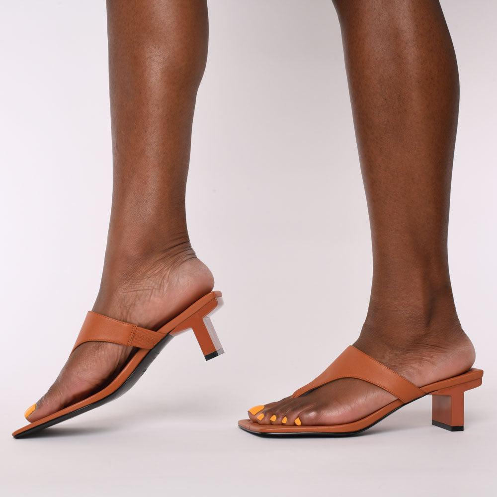 Siena Mid Heel Sandals - Kat Maconie