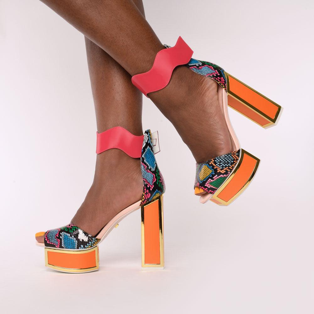 Pammy Platform Sandals - Kat Maconie