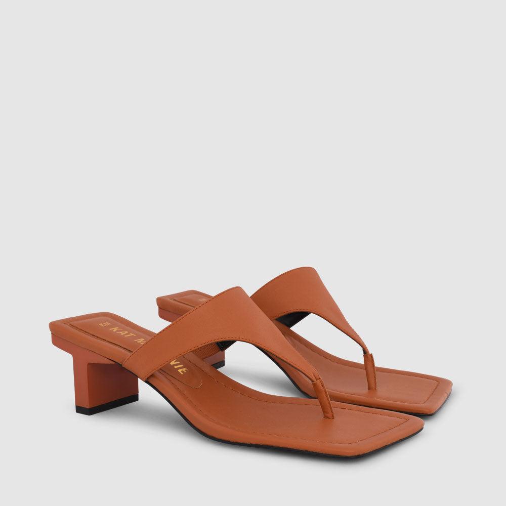 Siena Mid Heel Sandals - Kat Maconie