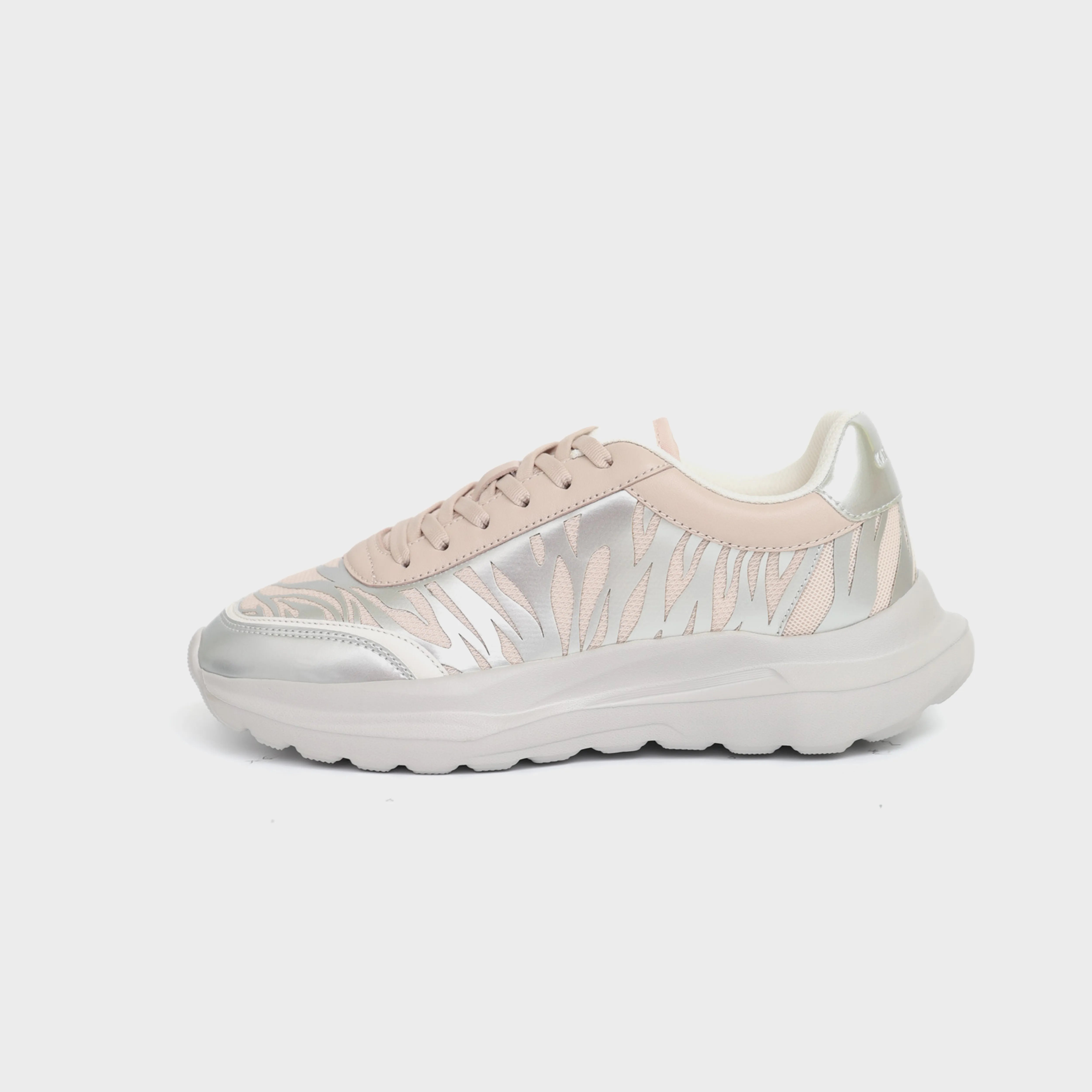 Silver/Pink