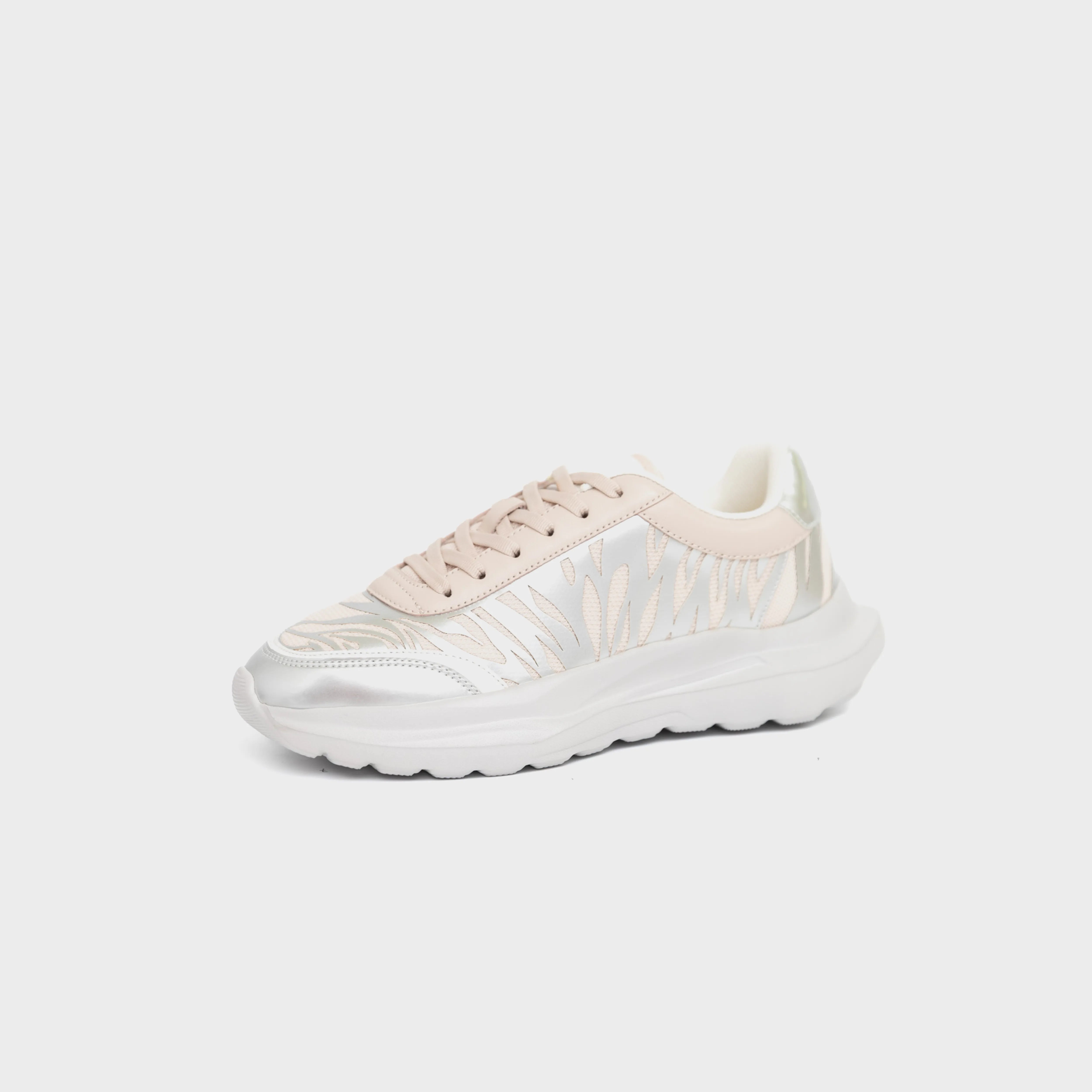 Silver/Pink