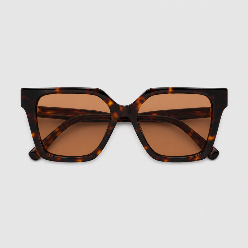 ARIA ANGULAR-SQUARE SUNGLASSES