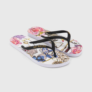 SOLA Flip-Flops Blush Poetry