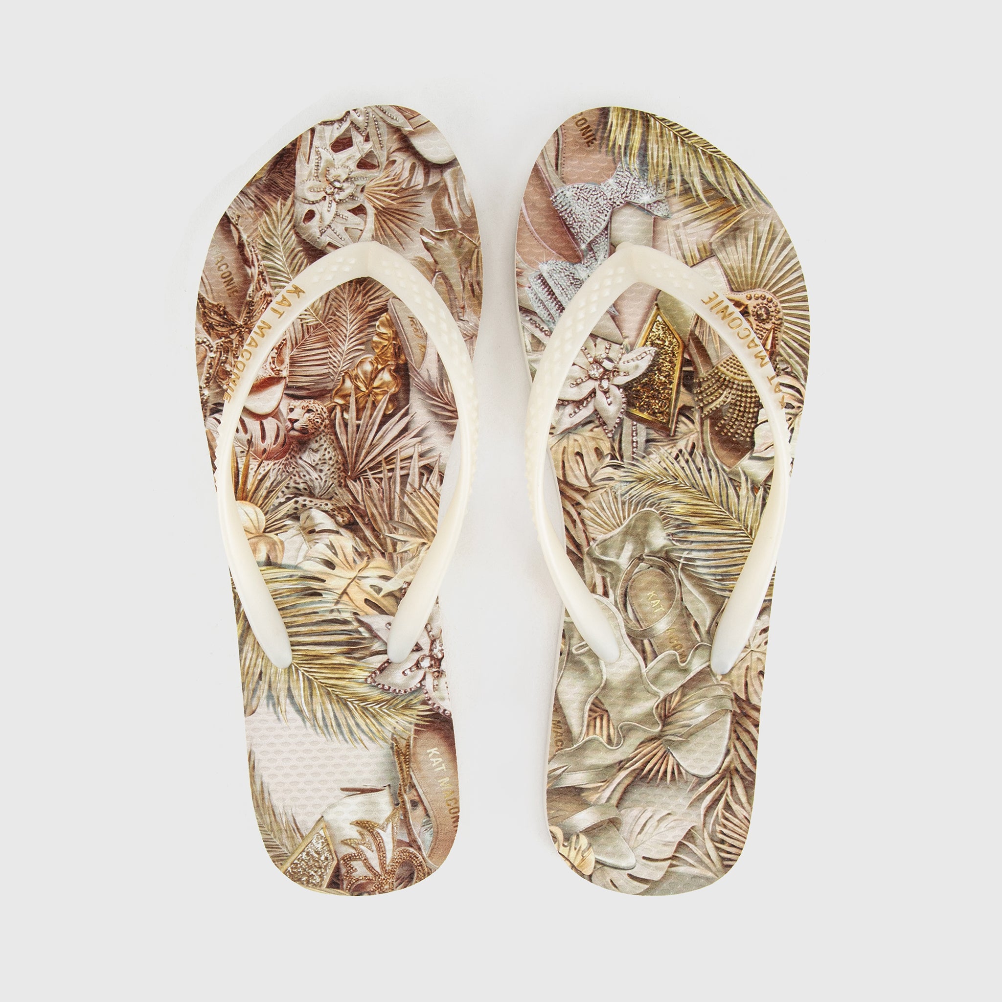 SOLA Flip-Flops Desert Leaf
