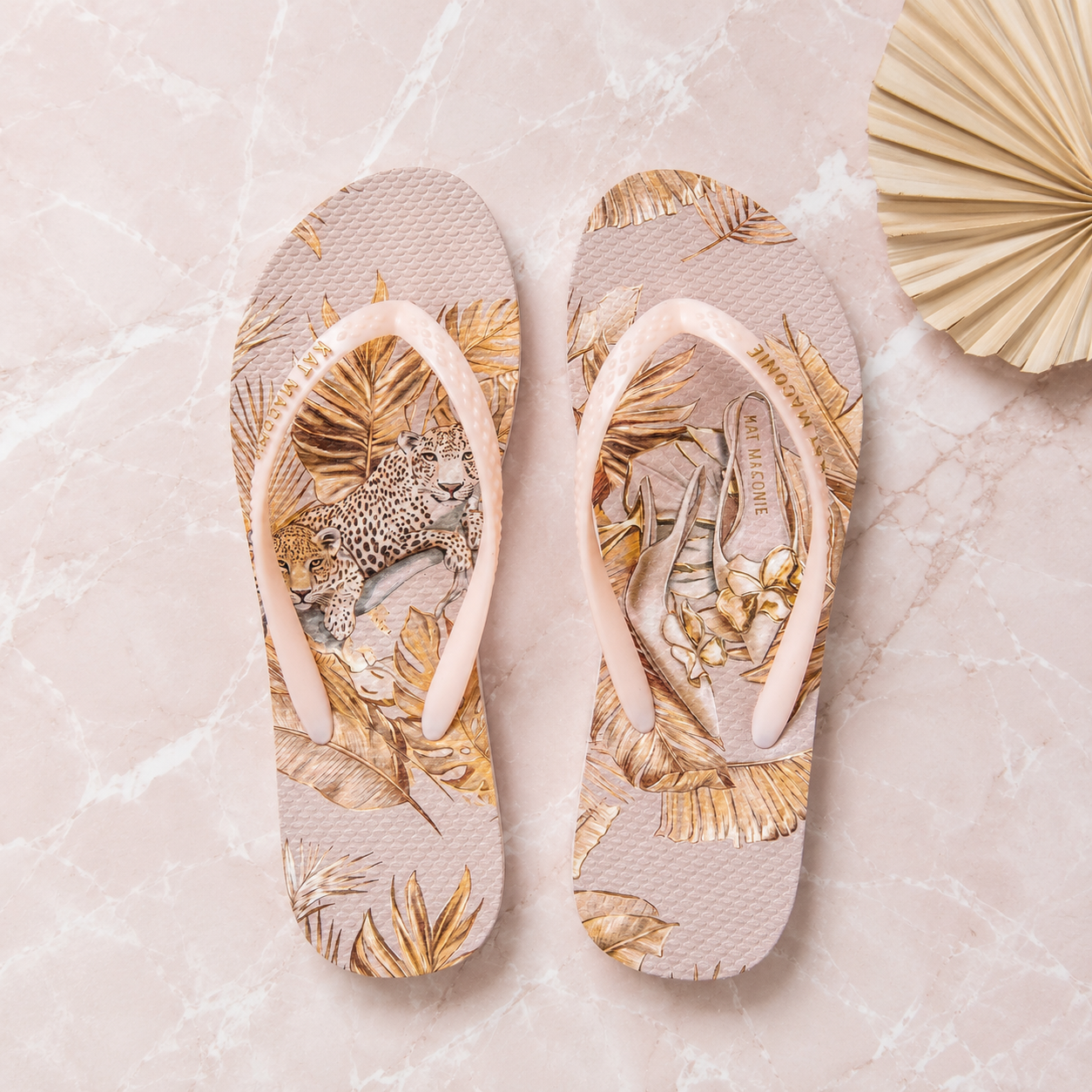 SOLA Flip-Flops Jungle Kiss Beige