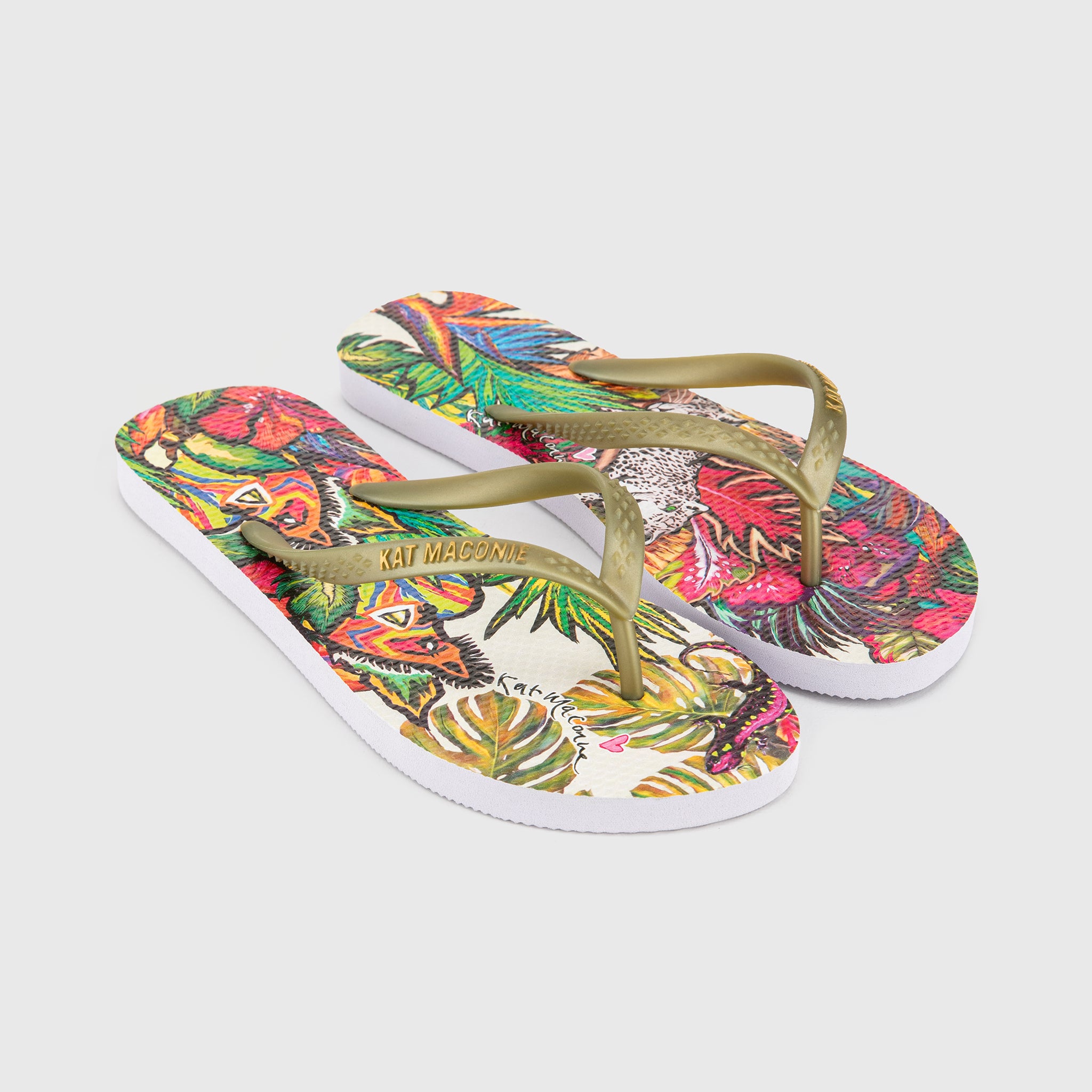 SOLA Flip-Flops Tropical Flame