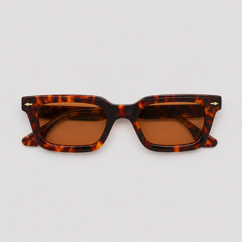 NIXA RETRO-RECTANGLE SUNGLASSES