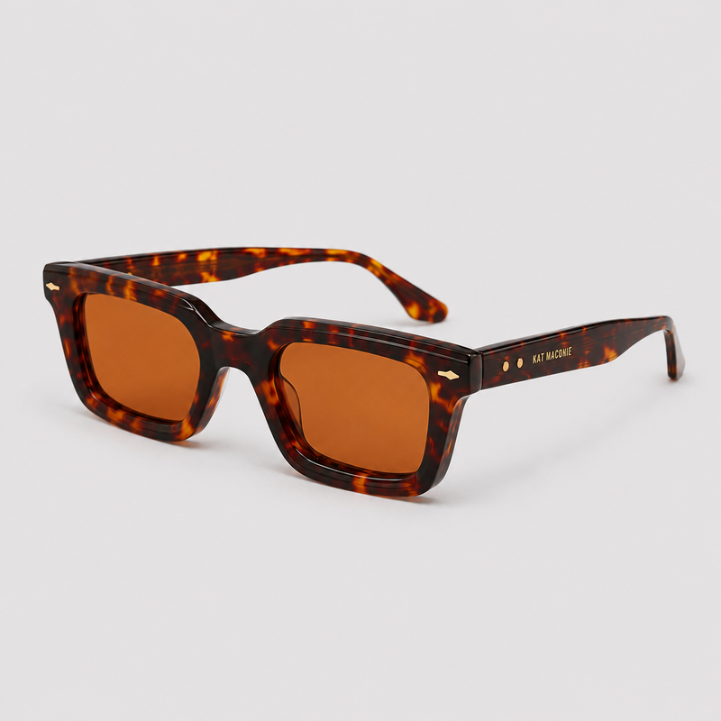 NIXA RETRO-RECTANGLE SUNGLASSES