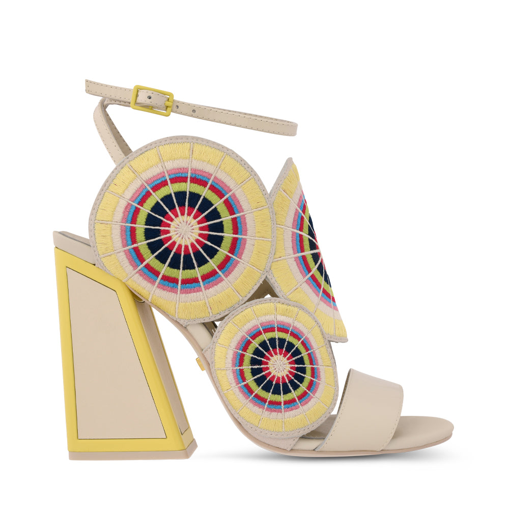 Frida Kicker Heel Sandals* - Kat Maconie