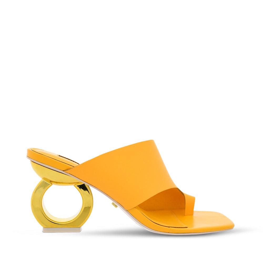 Sigrid Chain Heel Sandals - Kat Maconie