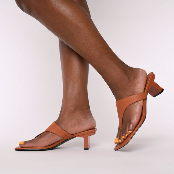 Siena Mid Heel Sandals - Kat Maconie