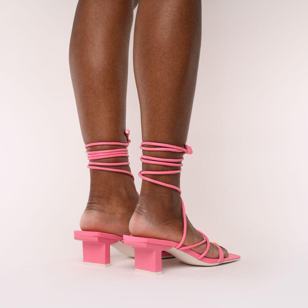 Toria Mid Heel Sandals - Kat Maconie