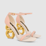★ Suzu Chain Heel Sandals - Kat Maconie