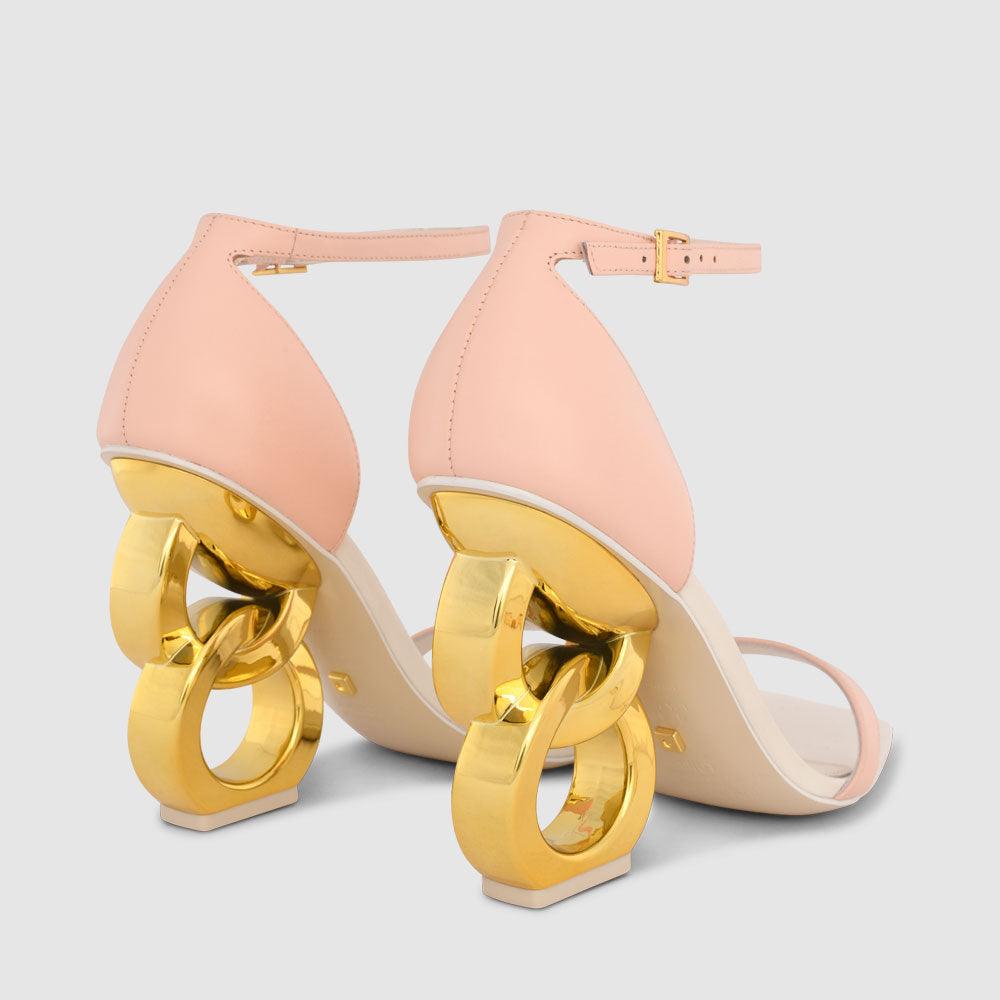 ★ Suzu Chain Heel Sandals - Kat Maconie