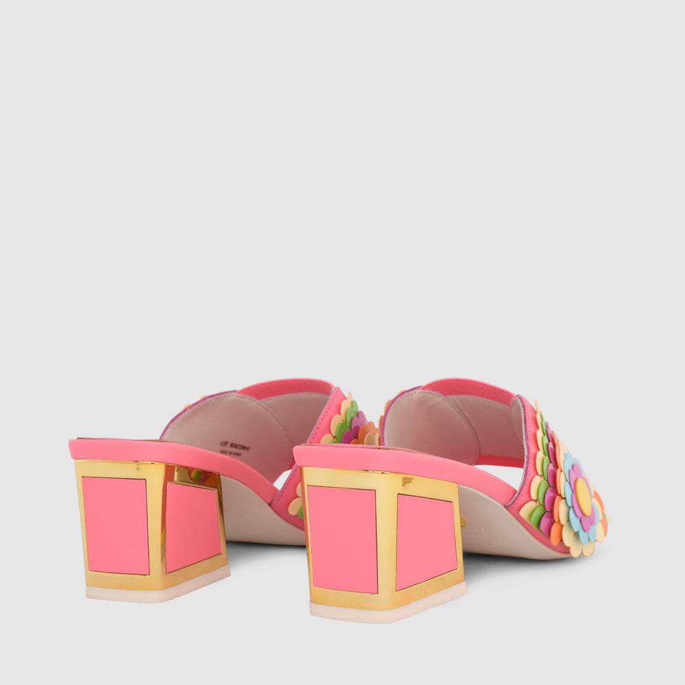 Vira Kicker Heel Sandals - Kat Maconie